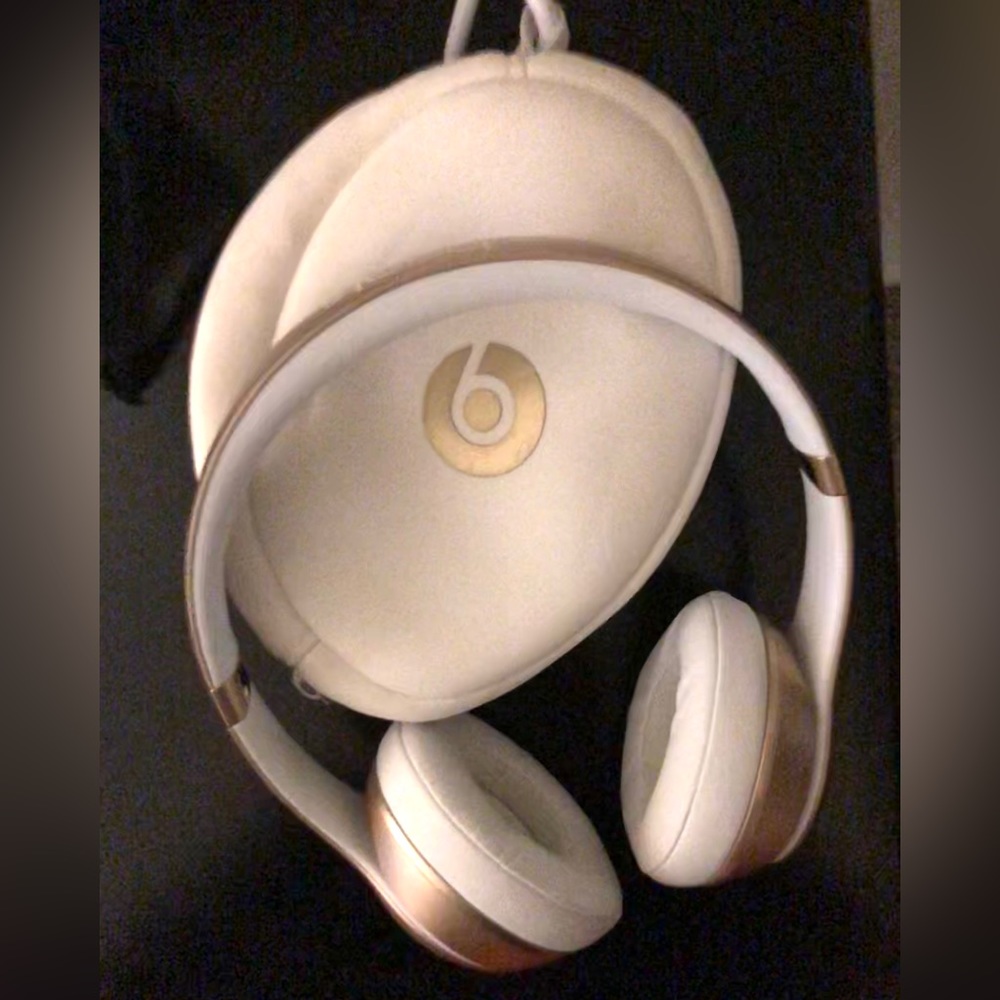 Beats by Dre on ear headphones